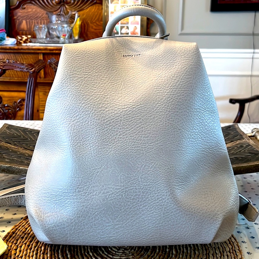 Matt and Nat Vignelli backpack grey